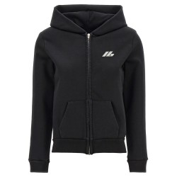 Logo print hoodie