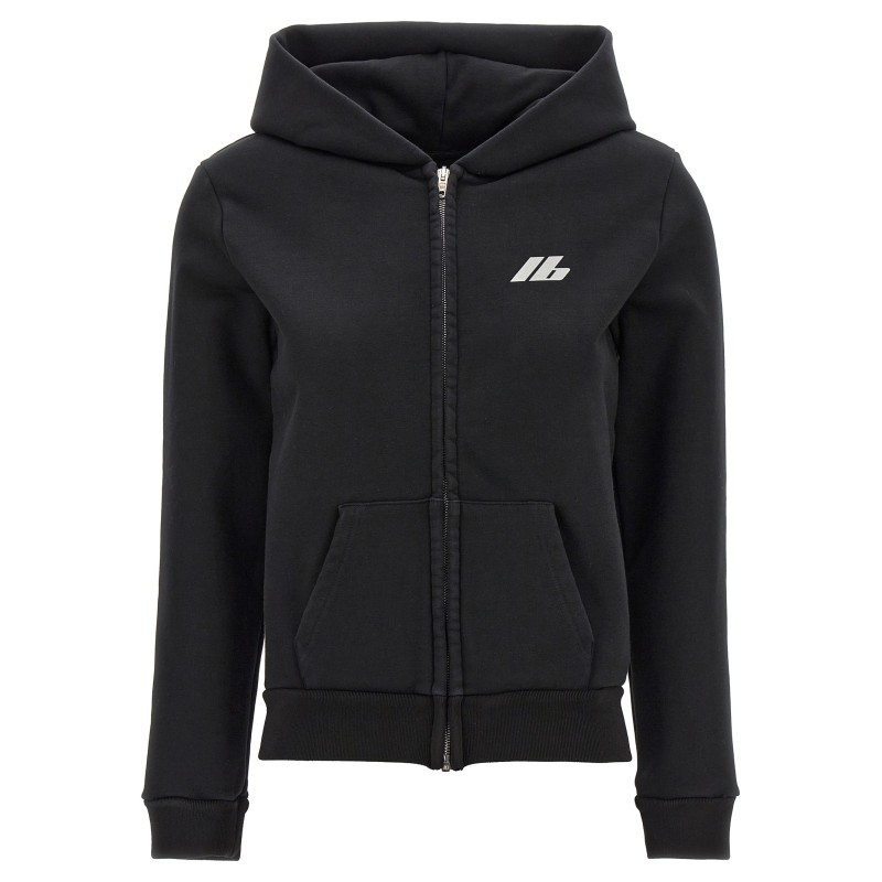 Logo print hoodie