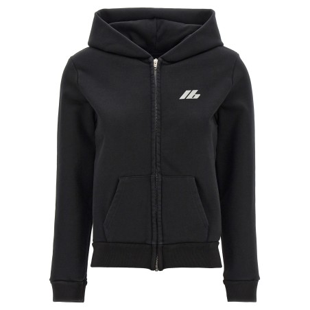 Logo print hoodie