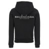 Logo print hoodie