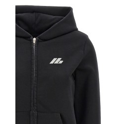 Logo print hoodie
