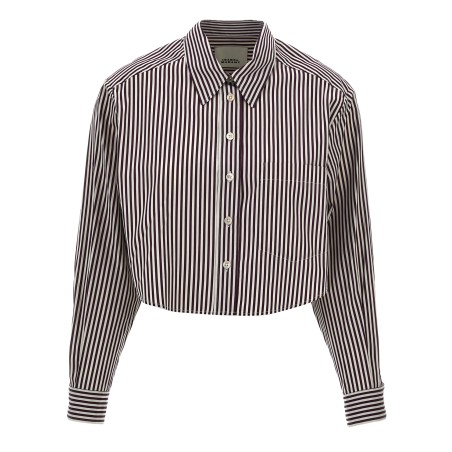 'Fleora' cropped shirt