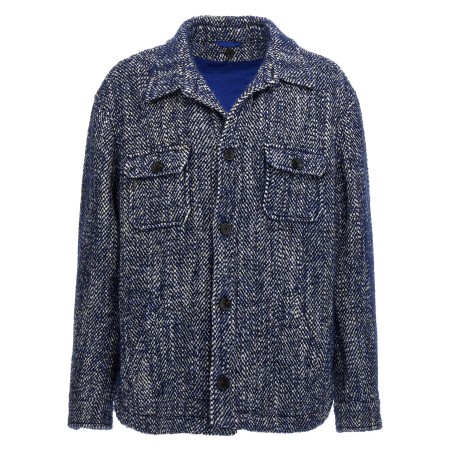 Chevron wool jacket
