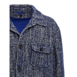 Chevron wool jacket