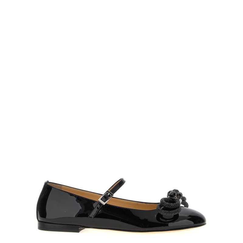 'Double Bow' ballet flats