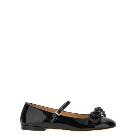'Double Bow' ballet flats