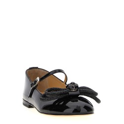 'Double Bow' ballet flats