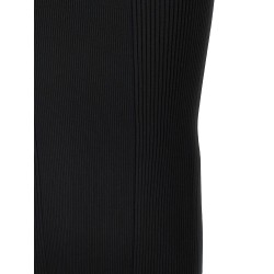 Ribbed knit dress
