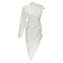 Asymmetrical shirt dress