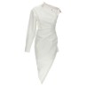 Asymmetrical shirt dress