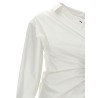Asymmetrical shirt dress