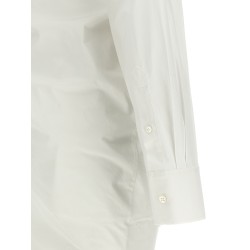 Asymmetrical shirt dress
