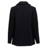 Double-breasted wool coat