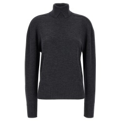 High neck sweater