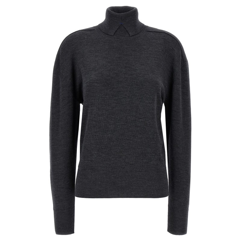 High neck sweater