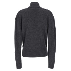 High neck sweater