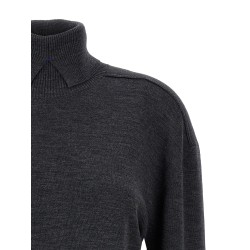 High neck sweater