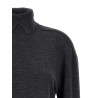 High neck sweater