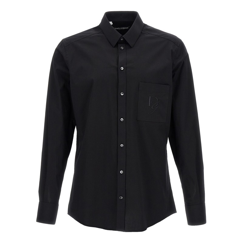 Logo embroidery shirt
