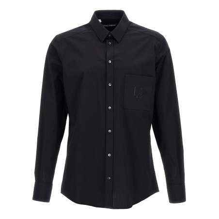 Logo embroidery shirt