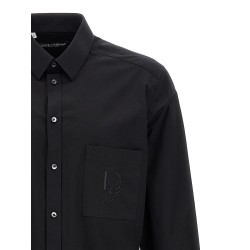 Logo embroidery shirt