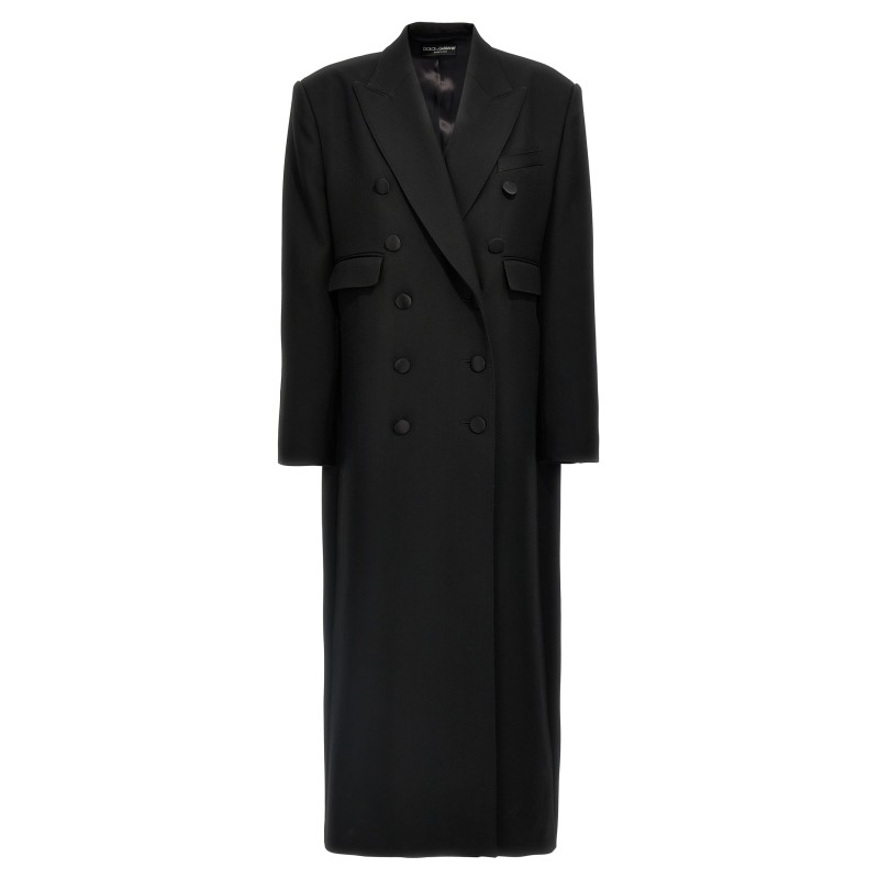 Long tuxedo coat