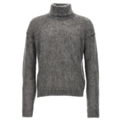 Mohair turtleneck sweater