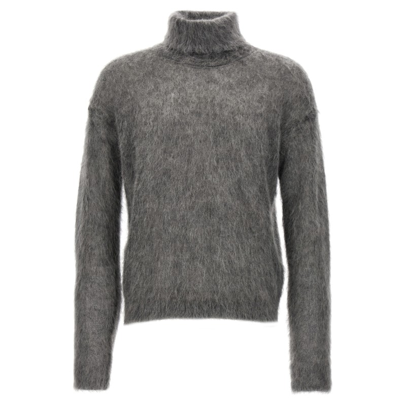 Mohair turtleneck sweater