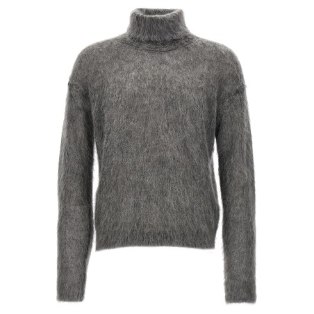 Mohair turtleneck sweater