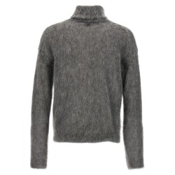 Mohair turtleneck sweater