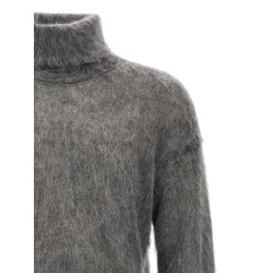Mohair turtleneck sweater