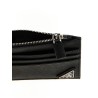 Saffiano logo card holder