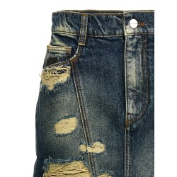'The Rip And Repair Straight Jean' skirt