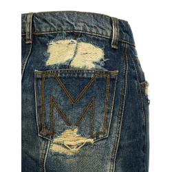 'The Rip And Repair Straight Jean' skirt
