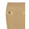 Ribbed midi skirt