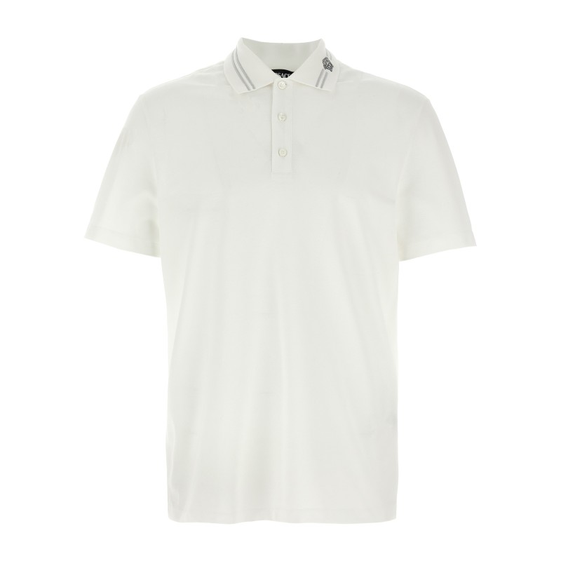 'Medusa embroidery' polo shirt