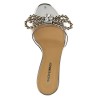 'Stud bow' sandals