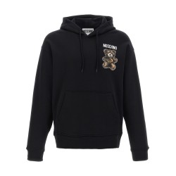 'Teddy' print hoodie