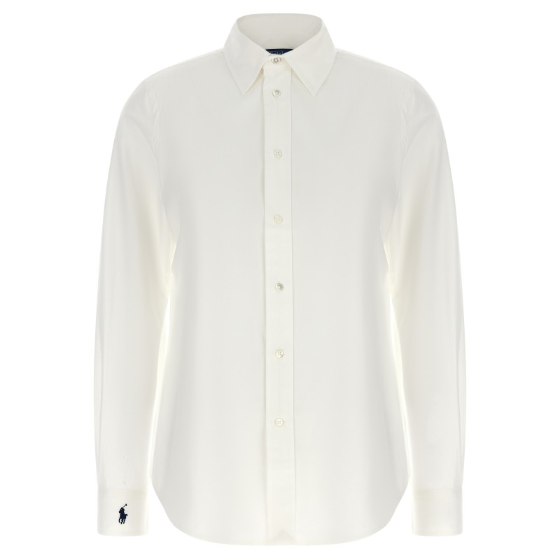 Logo embroidery shirt