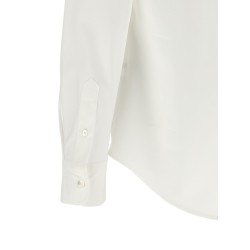 Logo embroidery shirt