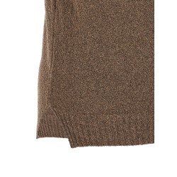Bouclé cotton polo shirt