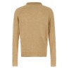 Bouclé cotton polo shirt