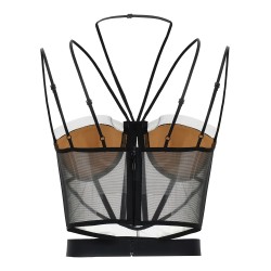 'Sheer Corset' top