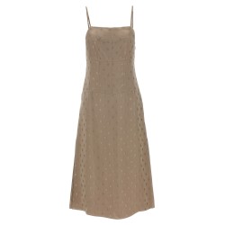 Satin midi dress