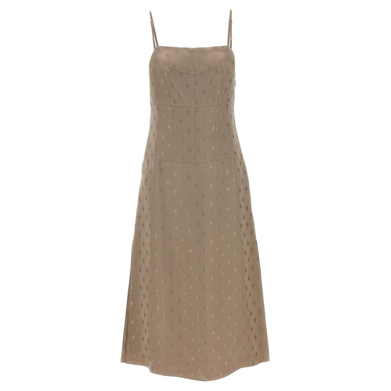 Satin midi dress