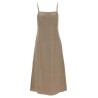 Satin midi dress