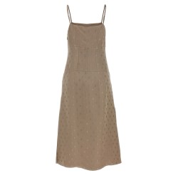 Satin midi dress