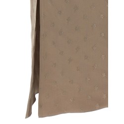 Satin midi dress