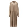 'Pleated Midi' dress