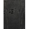 Denim jacket with used effect